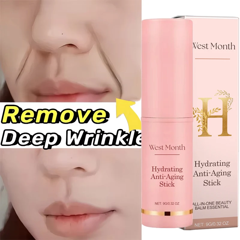 Beauty Makeup Cream - コラーゲンしわ除去マルチバウンスバームスティックインスタントアンチエイジング引き締めリフト顔のくすんだ肌を明るく保湿化粧品