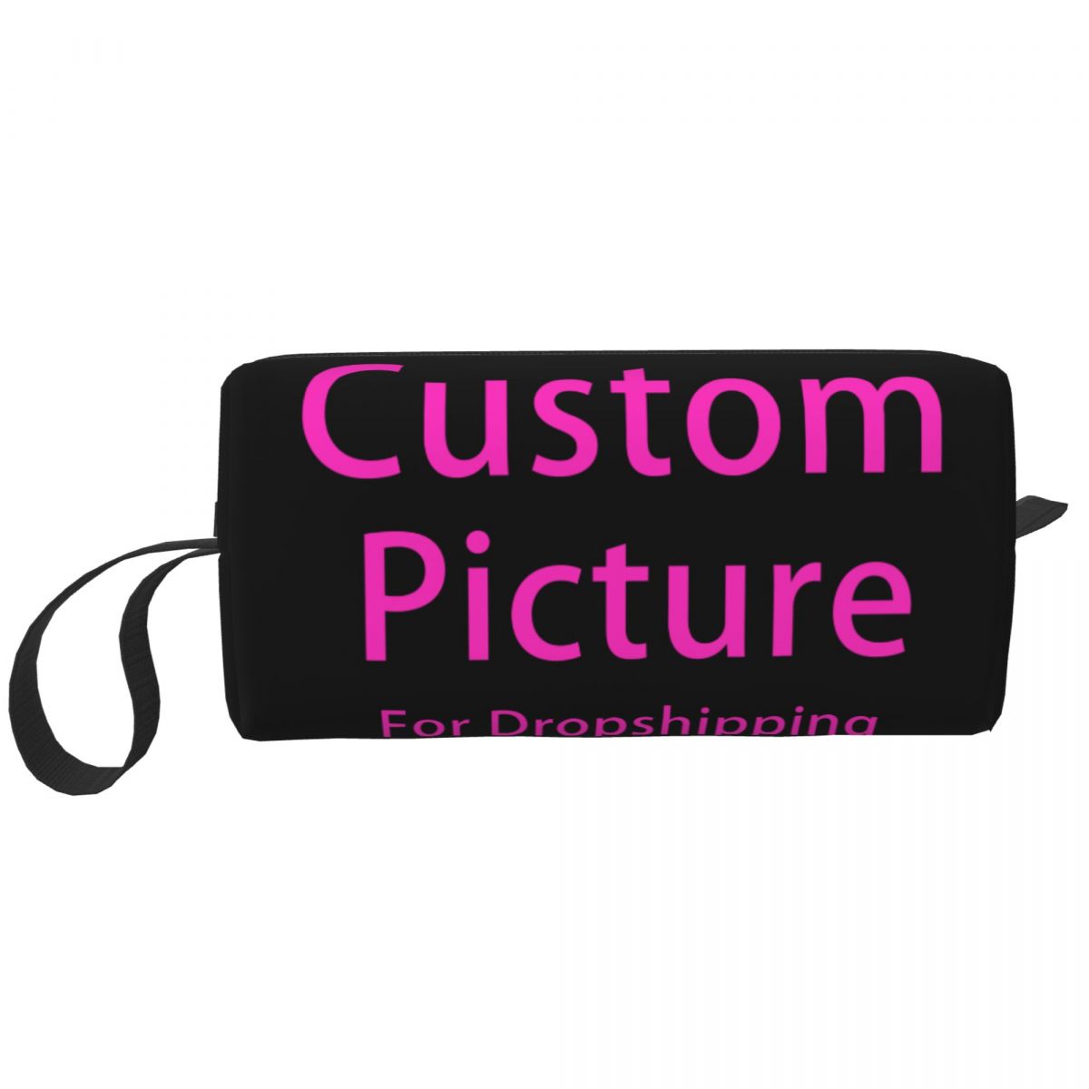 Photo Beauty Makeup - 女性のためのパーソナライズされたトラベルバスバッグ,パーソナライズされた写真,ロゴ,DIY印刷,化粧品,美容,ストレージ,waii