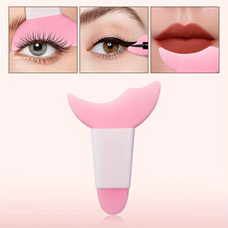 3個入りシリコン製アイメイクアップステンシル、ウィングチップ - Beauty Makeup Drawing のレビューと価格