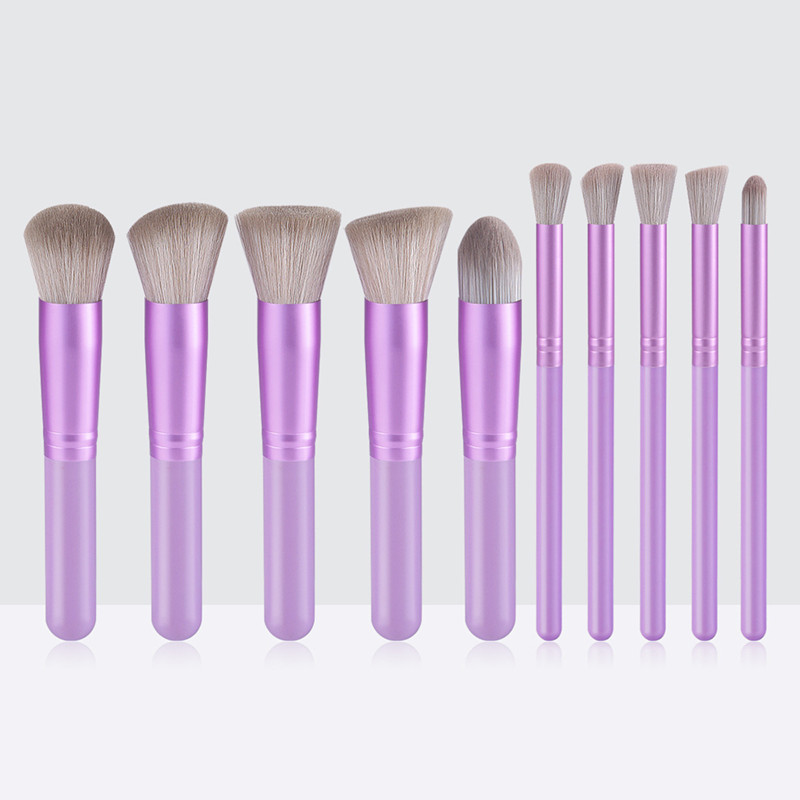 10 個ミニメイクブラシセット化粧品メイクアップツール女性美 - Huda Beauty Makeup Brush Set のレビューと価格