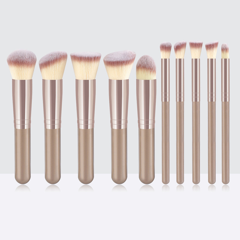 10 個ミニメイクブラシセット化粧品メイクアップツール女性美 - Huda Beauty Makeup Brush Set のレビューと価格
