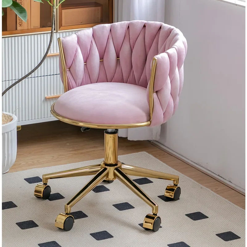 人間工学に基づいたベルベット張りのメイクアップチェア、家庭用 - Beauty Makeup Table のレビューと価格