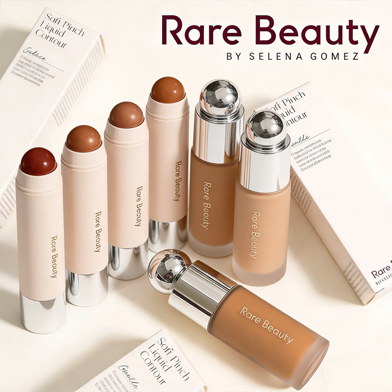 レアビューティー パウダーブラッシュ ハイライト ブライトン - Rare Beauty Makeup Highlighter のレビューと価格