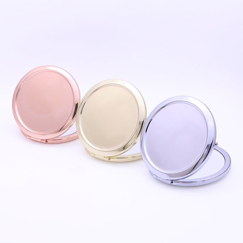 パーソナライズロゴ/写真入り携帯用コンパクトミラー、丸型化粧 - Photo Beauty Makeup のレビューと価格