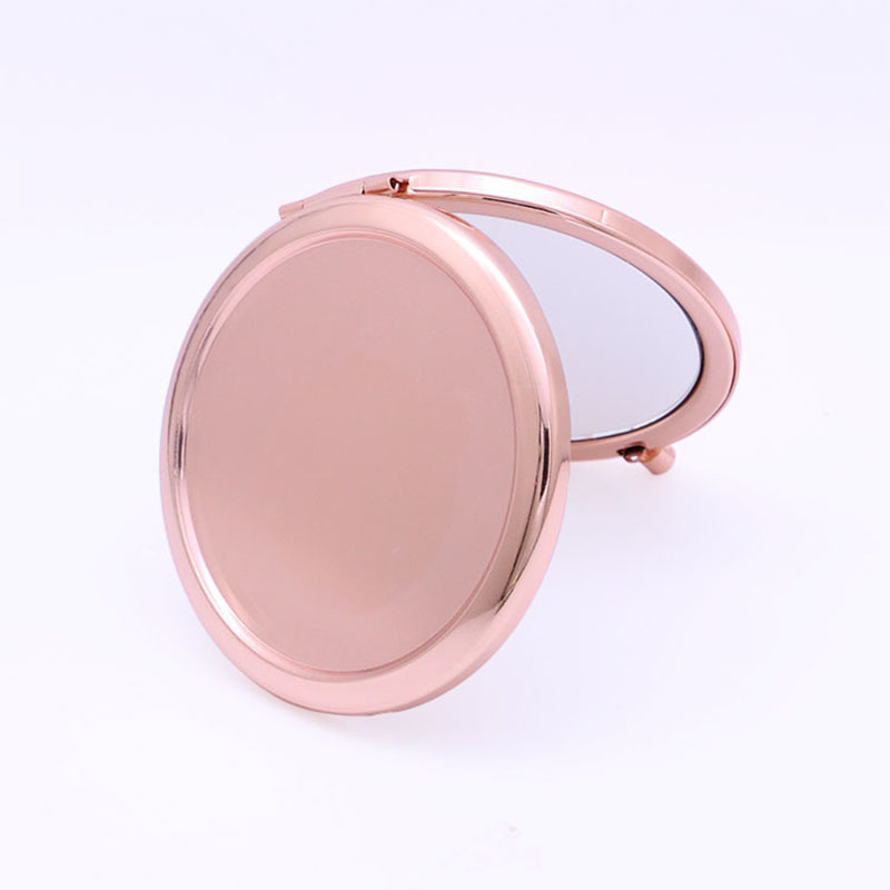 パーソナライズロゴ/写真入り携帯用コンパクトミラー、丸型化粧 - Photo Beauty Makeup のレビューと価格