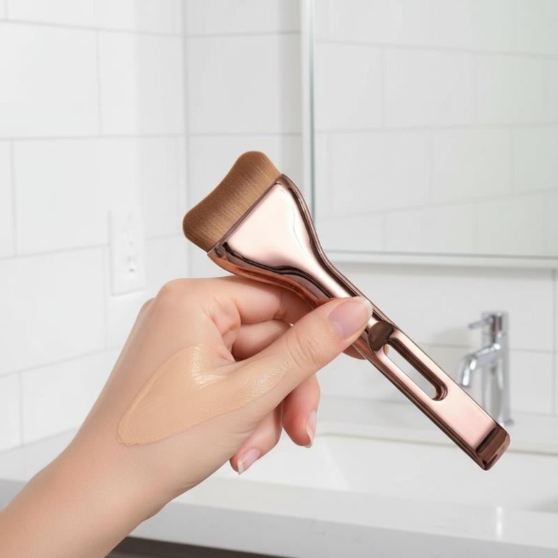 ダブルヘッドフェイスメイクブラシセットソフトファイバーファン - Huda Beauty Makeup Brush Set のレビューと価格