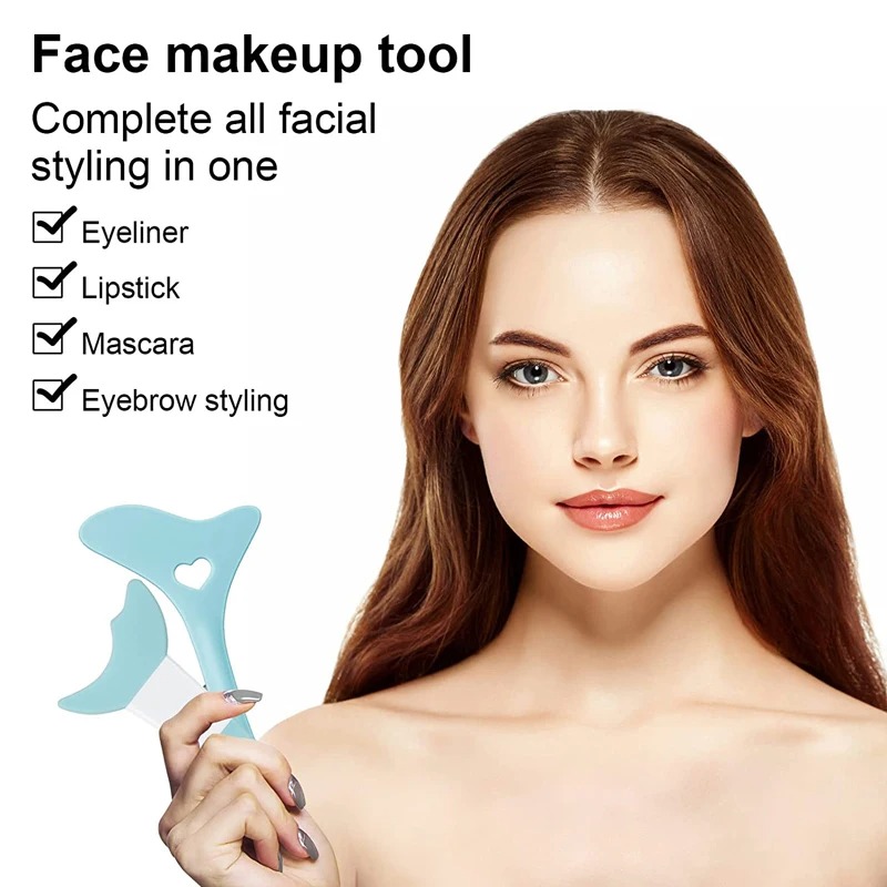シリコーンアイライナーメイクアップステンシルウィングチップマ - Beauty Makeup Drawing のレビューと価格