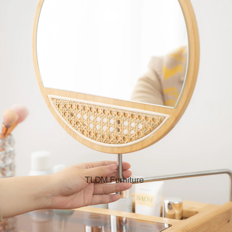 デザインミニマリスト化粧台寝室小さな安い化粧ヴィンテージドレ - Beauty Makeup Table のレビューと価格