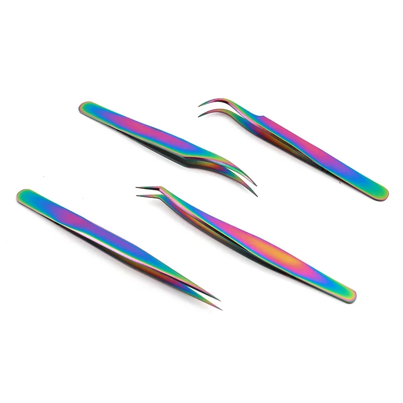 ステンレス製眉毛用ピンセット、斜め先端の除毛用ピンセット、ま - Photo Beauty Makeup のレビューと価格
