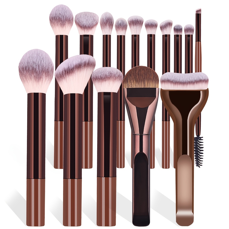 ファンデーションブラシ、ハイライターブラシ、チークブラシ、パ - Huda Beauty Makeup Brush Set のレビューと価格
