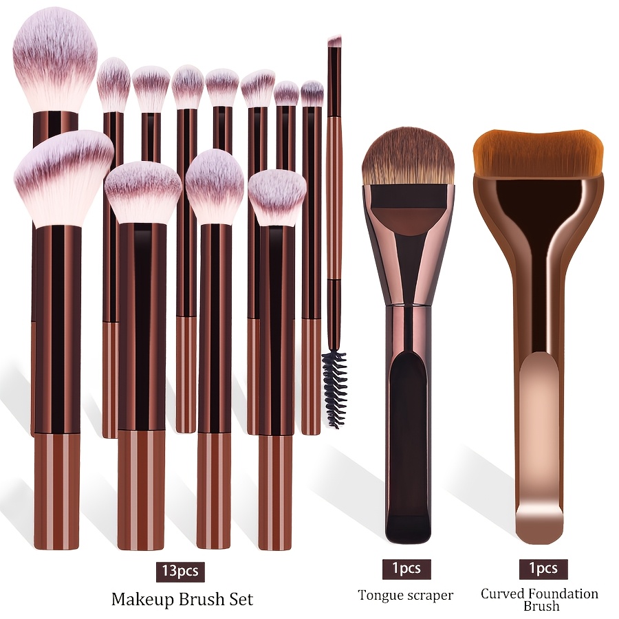 ファンデーションブラシ、ハイライターブラシ、チークブラシ、パ - Huda Beauty Makeup Brush Set のレビューと価格