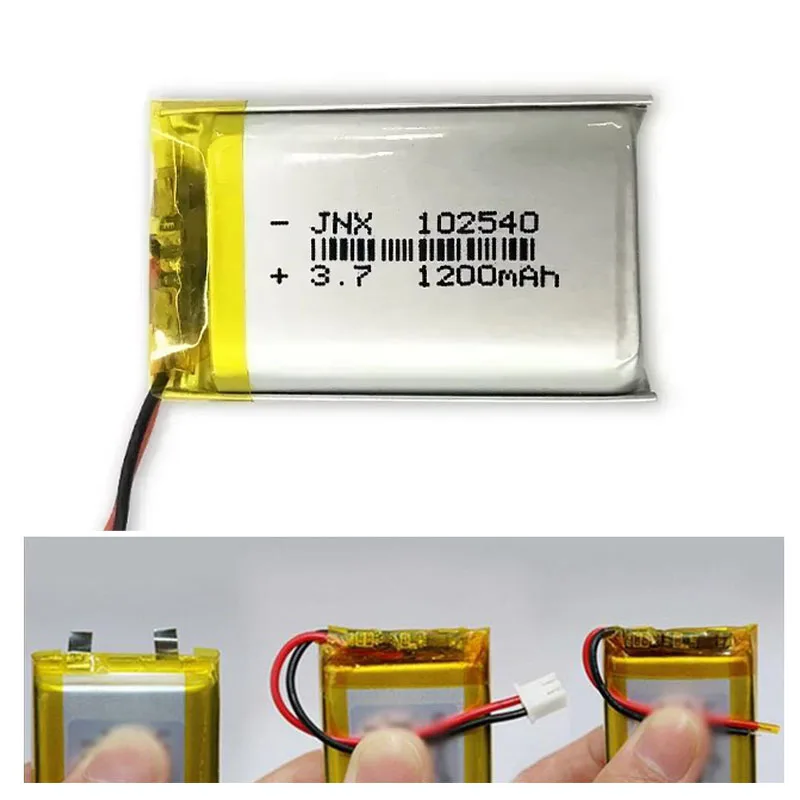 102540 3.7V 1200mAh ポリマー充電式バッテ - Makeup Beauty Makeup Game のレビューと価格