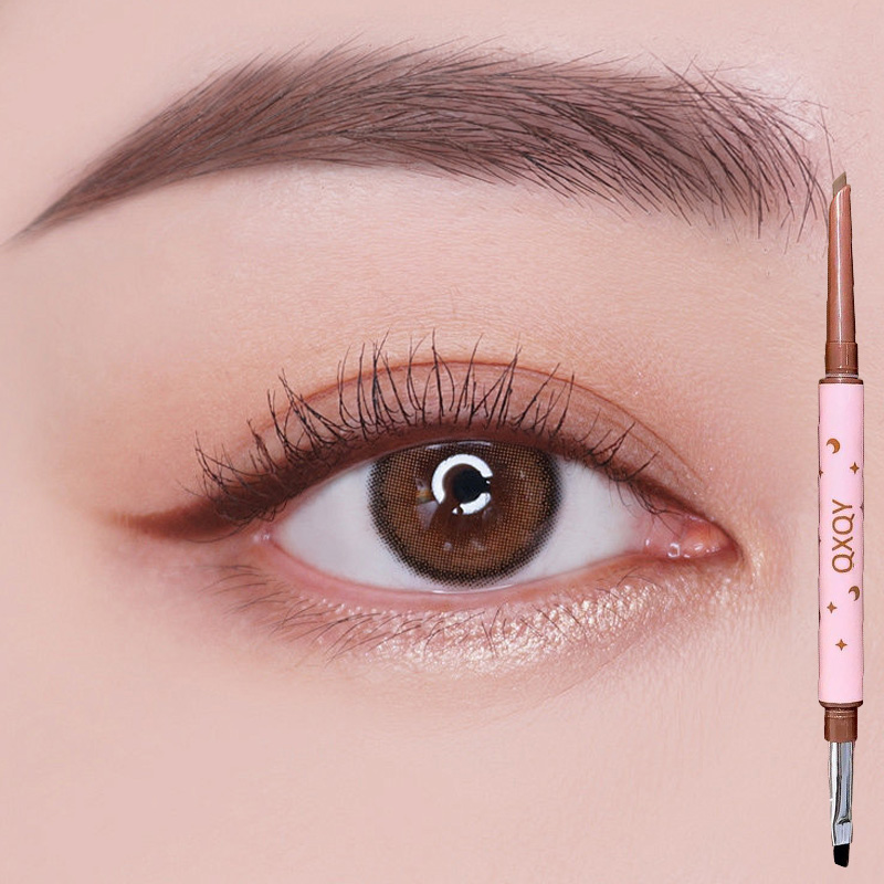 QXQY ダブルヘッドアイライナー、ツーインワンアイブロウペ - Beauty Home Makeup のレビューと価格