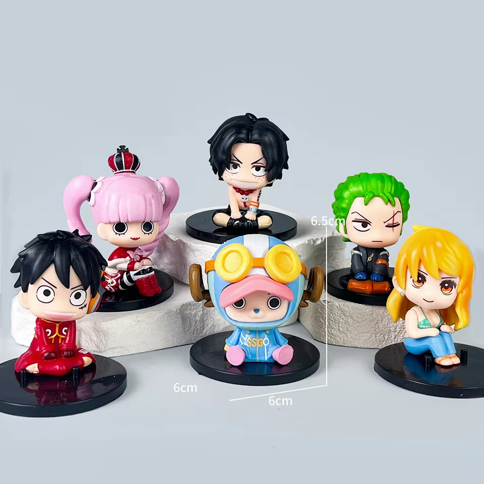 ホットワンピースアニメブラインドボックス手作りルフィゾロチョ - Beauty Makeup Organizer のレビューと価格