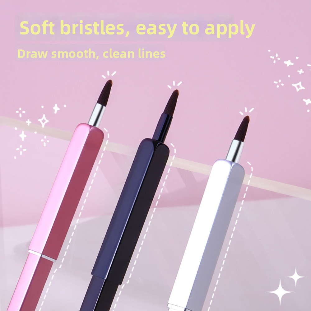 美容ツール アルミチューブ 伸縮式リップブラシ テレスコピッ - Beauty Makeup Pic のレビューと価格