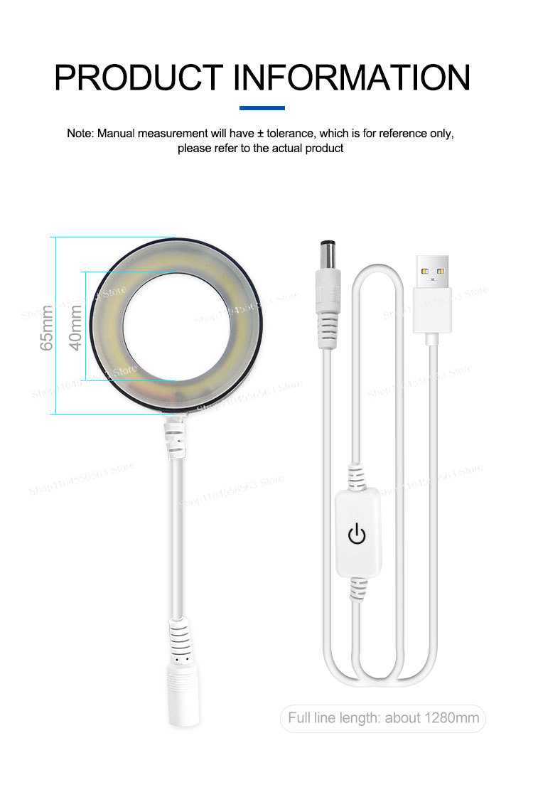 太陽光マイクロスコープ 白色光源付き 防塵ミラーリングランプ - Led Ring Light のレビューと価格