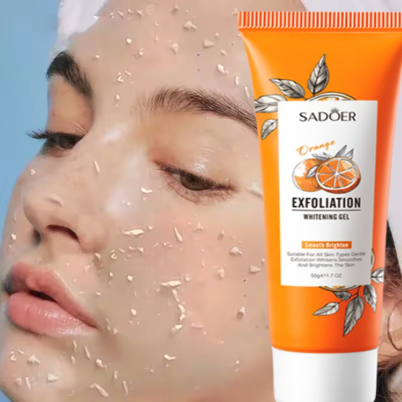 オレンジ角質除去ピーリングジェルフェイシャルスクラブ保湿栄養 - Beauty Makeup Cream のレビューと価格