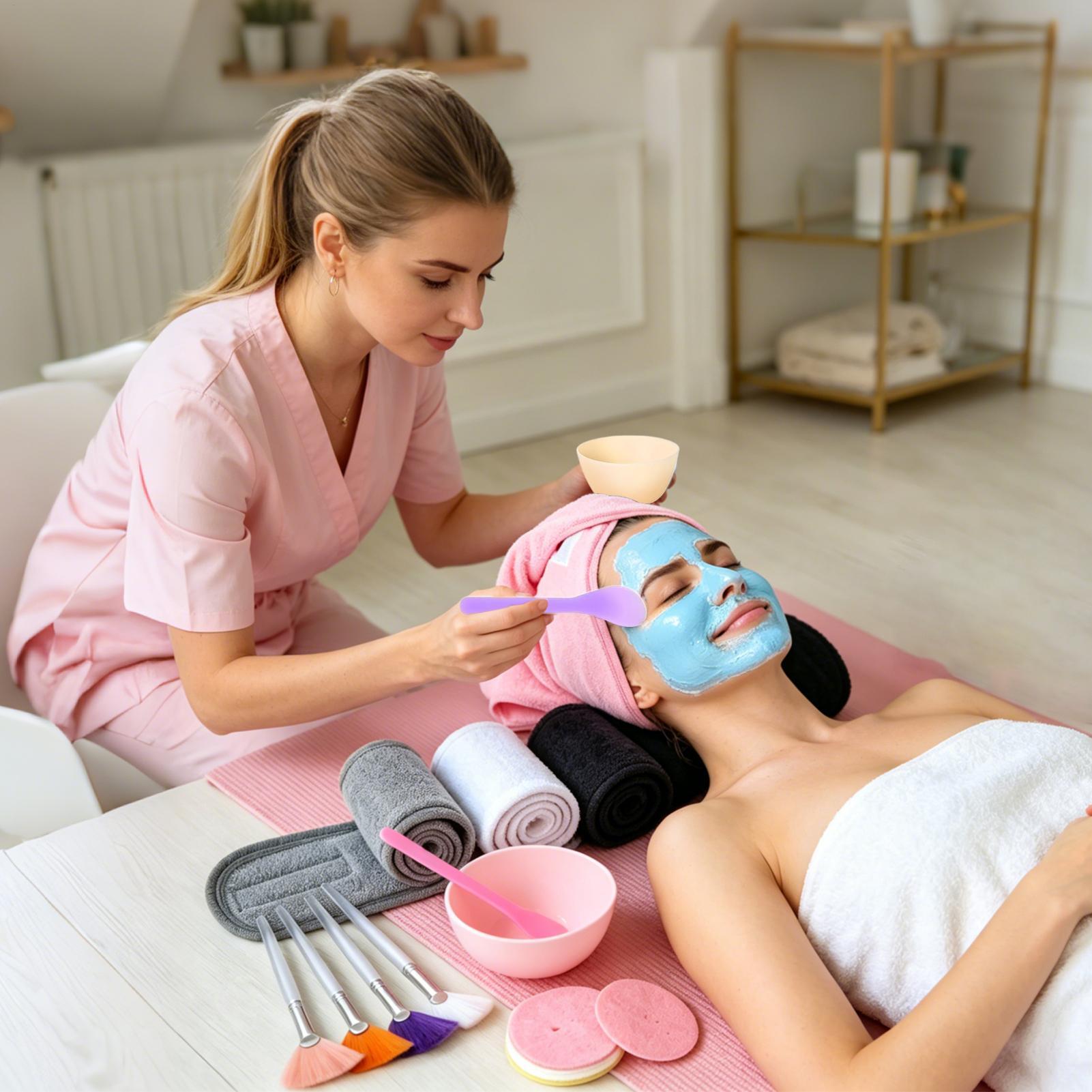 フェイスカバースパチュラ37個入りシリコン製再利用可能ブラシ - Beauty Home Makeup のレビューと価格