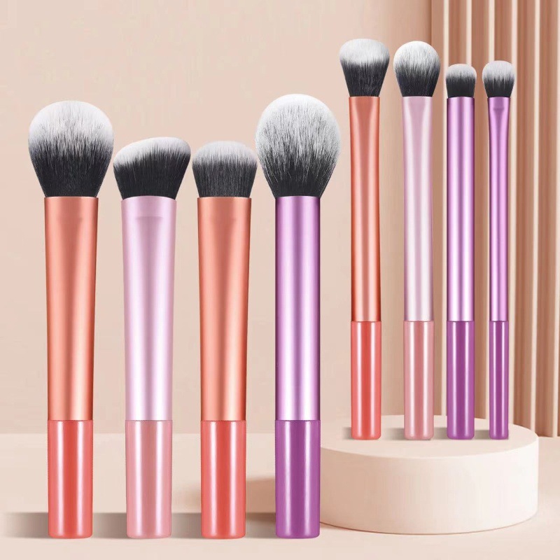 8本プロお手入れ簡単メイクブラシセット - 柔らかいプレミア - Huda Beauty Makeup Brush Set のレビューと価格