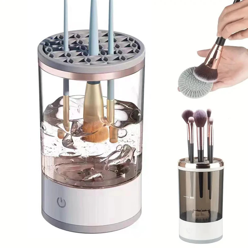 USB プラグポータブル電動メイクブラシクリーナーゴムメイク - Beauty Home Makeup のレビューと価格