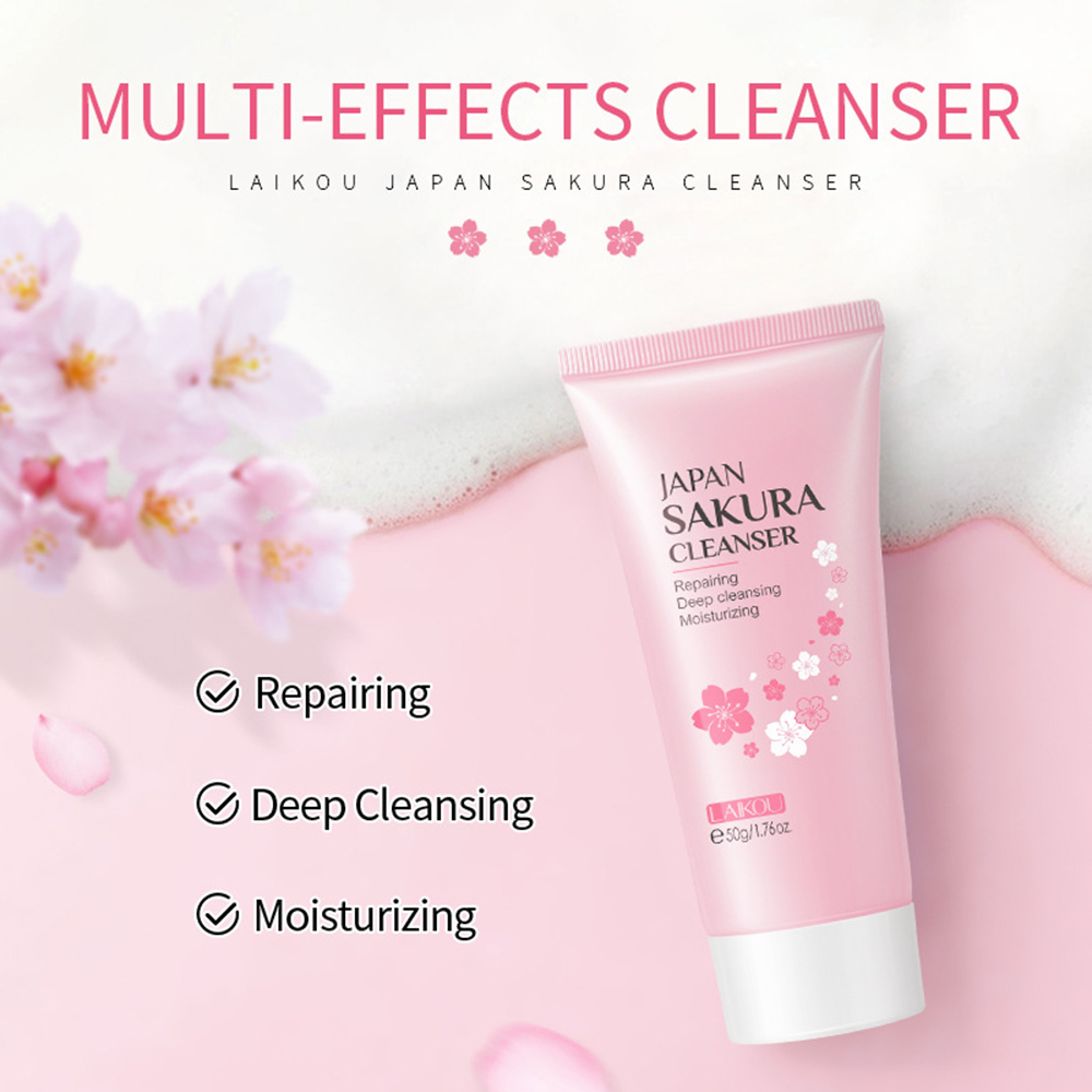 ライコウ-サクラフェイシャルスキンケアセット,保湿,栄養,美 - Beauty Makeup Cream のレビューと価格