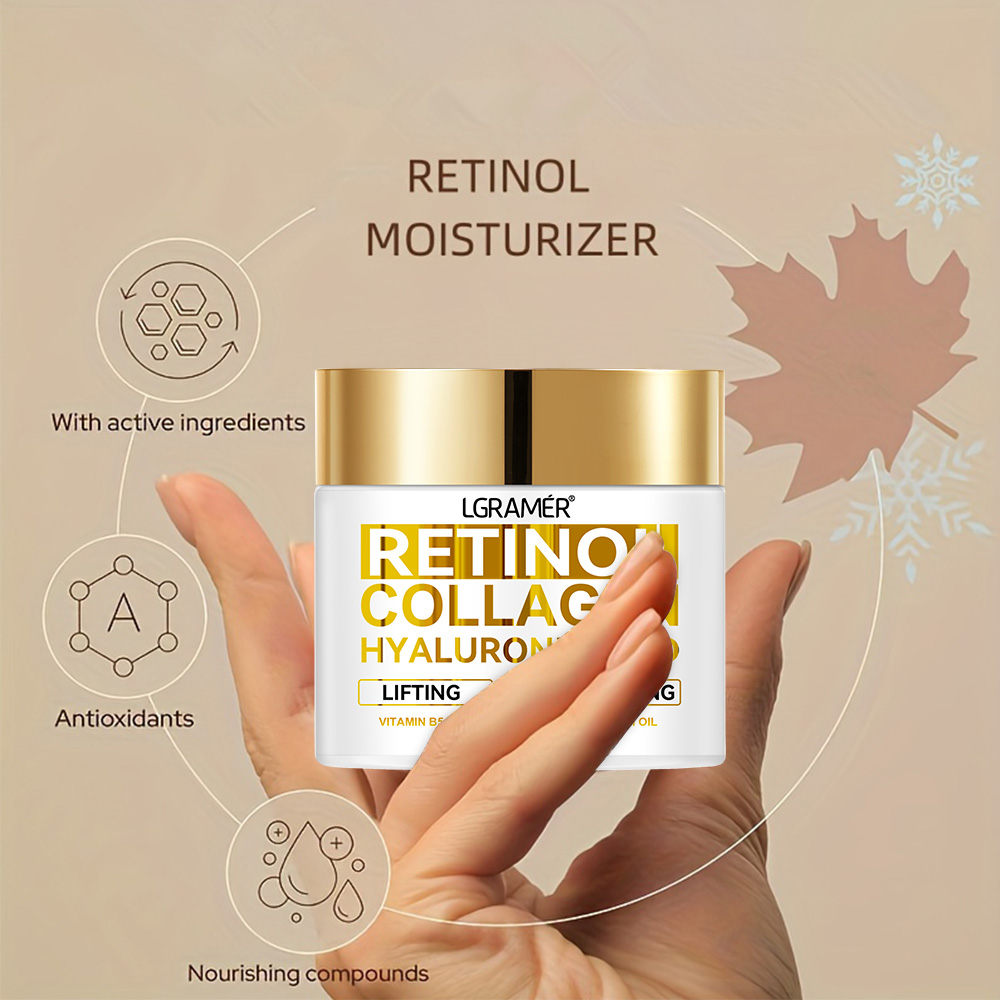 レチノールフェイスクリーム保湿しわ除去コラーゲンヒアルロン酸 - Beauty Makeup Cream のレビューと価格