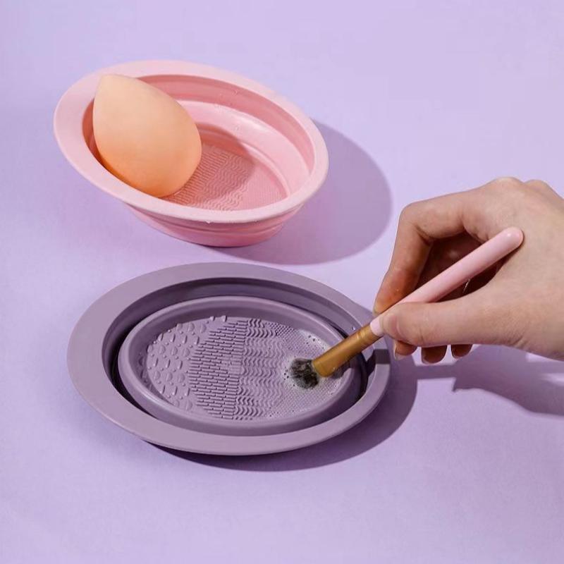 Z. ソフトシリコンメイクブラシクリーナー折りたたみパウダー - Beauty Zone Makeup のレビューと価格