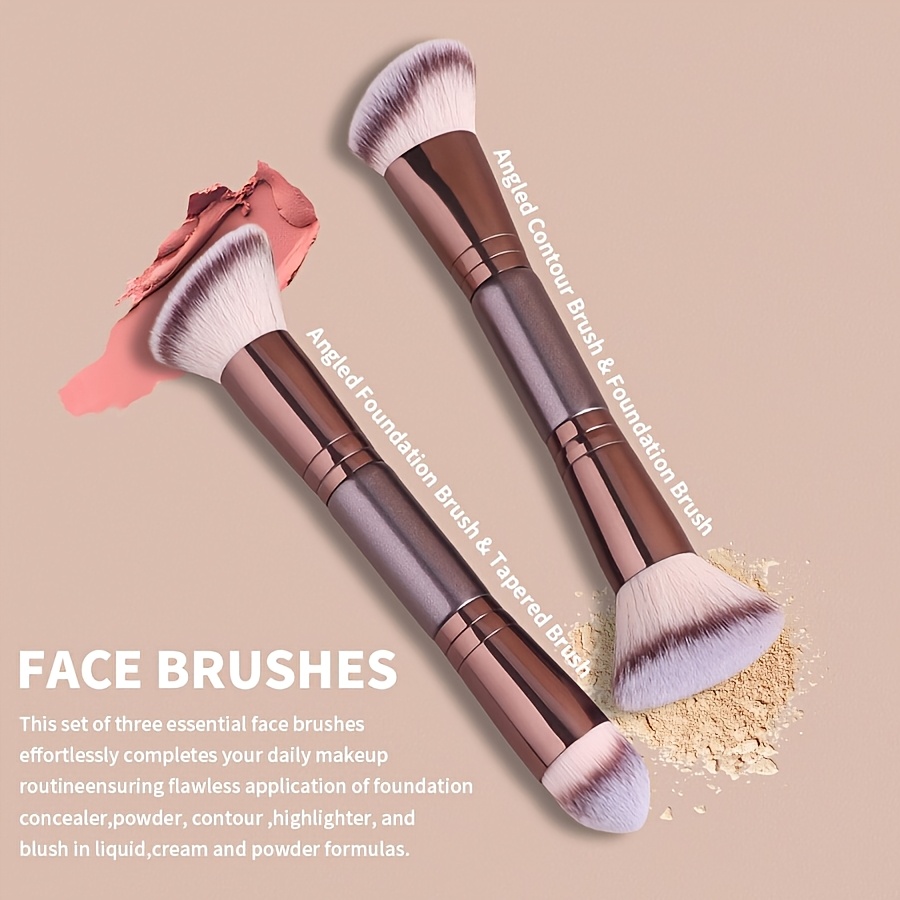 両端メイクブラシセット、6本入り、ファンデーションブラシ、コ - Huda Beauty Makeup Brush Set のレビューと価格