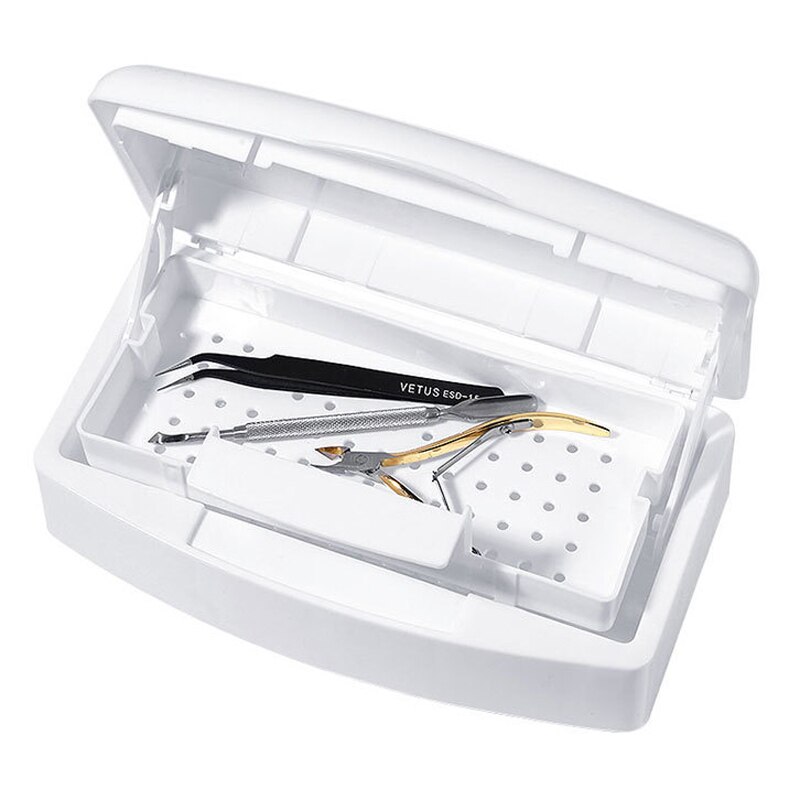 マニキュアツール美容器具滅菌トレイネイルツール内部消毒ボック - Beauty Makeup Organizer のレビューと価格